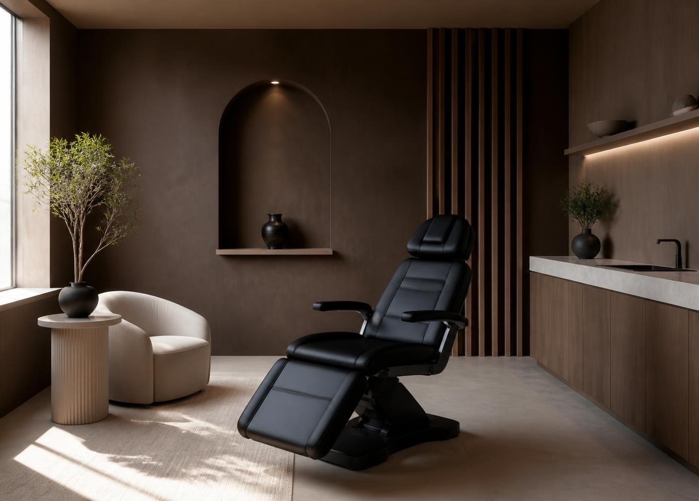 Scalp Style Studios rolige og eksklusive behandlingslokale